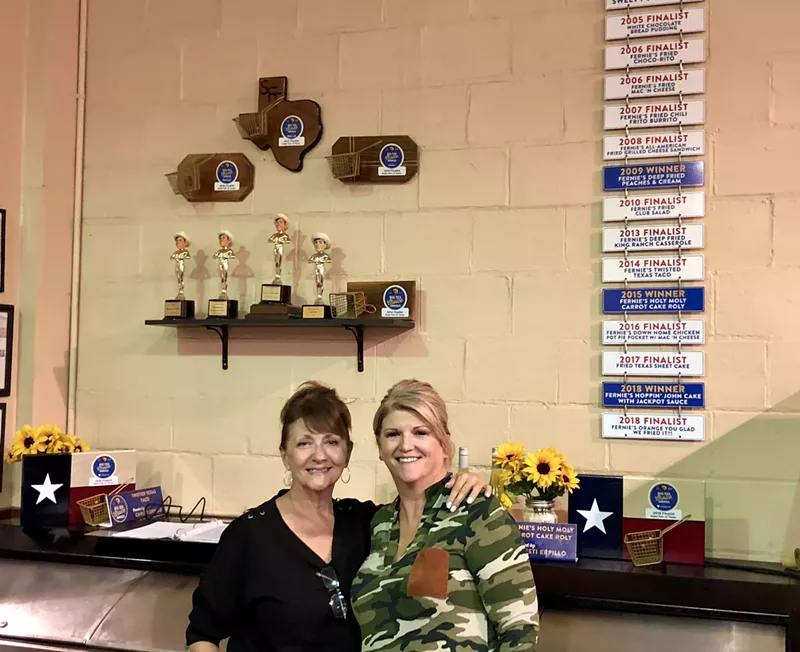 Image: Christi Erpillo (left) and Johnna McKee