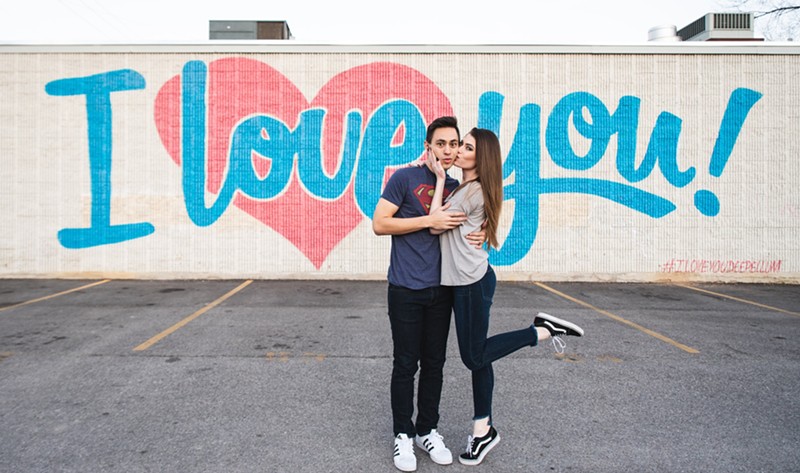 If these walls could talk, they'd tell you that Matt and Victoria Krath are in love.