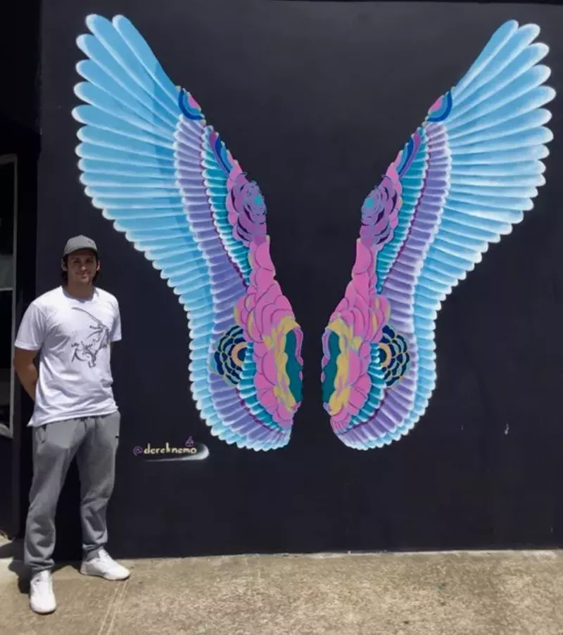 Image: Most cities have a mural like this and now Dallas has one of its own.