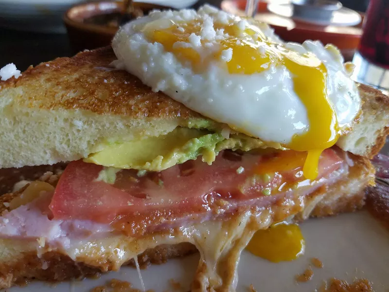 Image: Look at that yolk drip. Look at it.