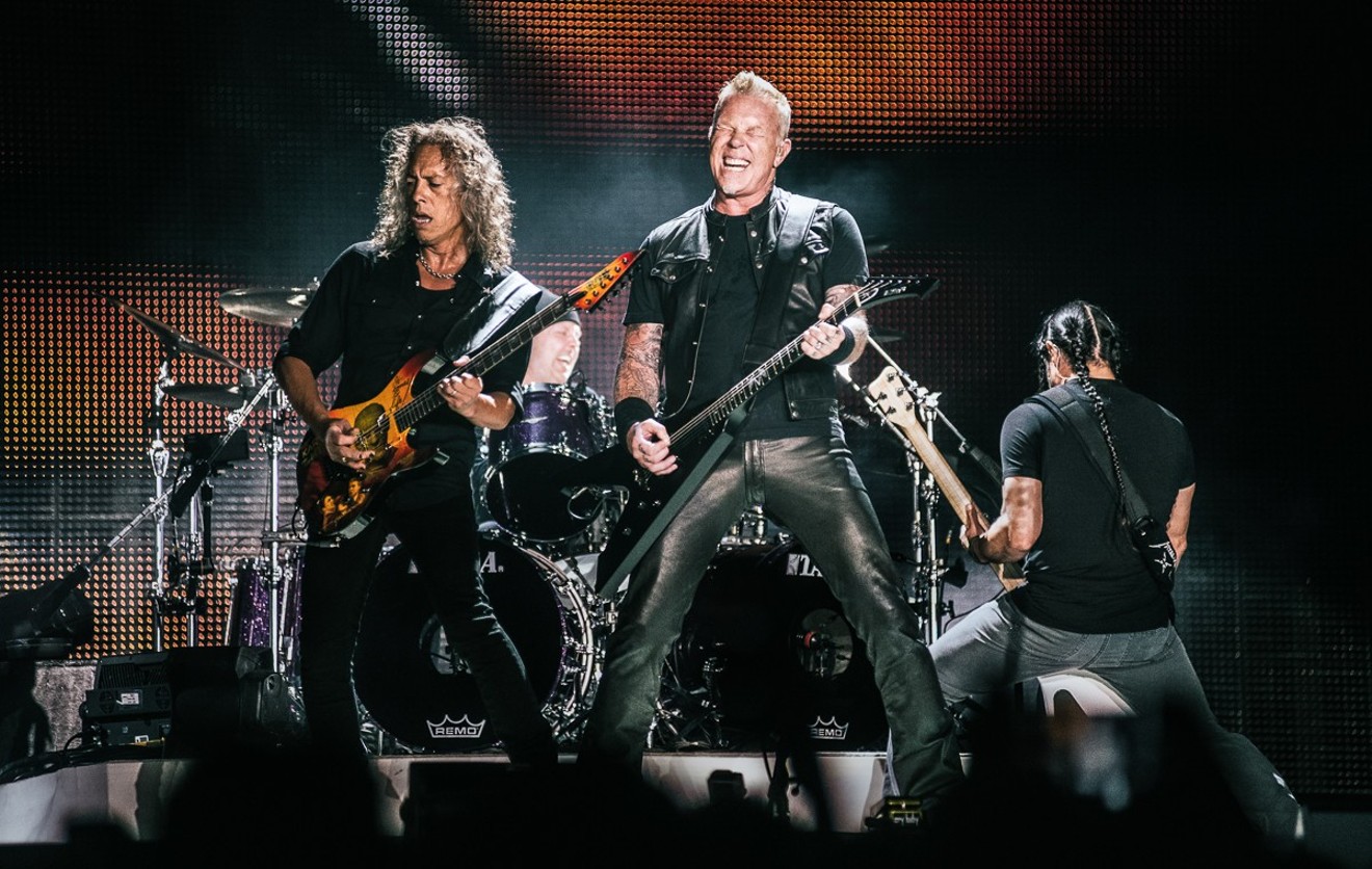 A third of Metallica's set list Friday consisted of songs from "The Black Album."