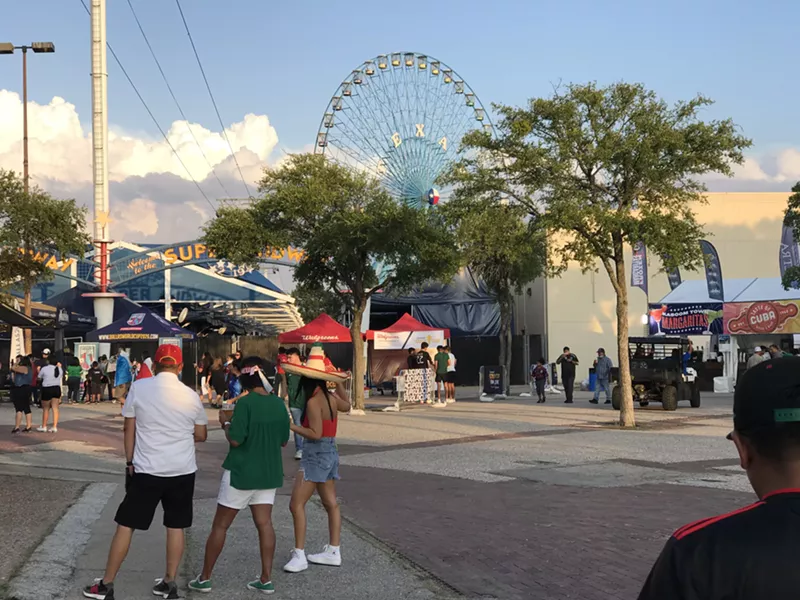 Image: Fans came together to cheer on Mexico's soccer team, and left the homophobia at home.