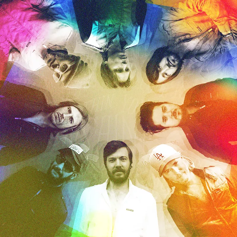 Image: BNQT is made up of members of Midlake, Band of Horses, Travis, Grandaddy and Franz Ferdinand.