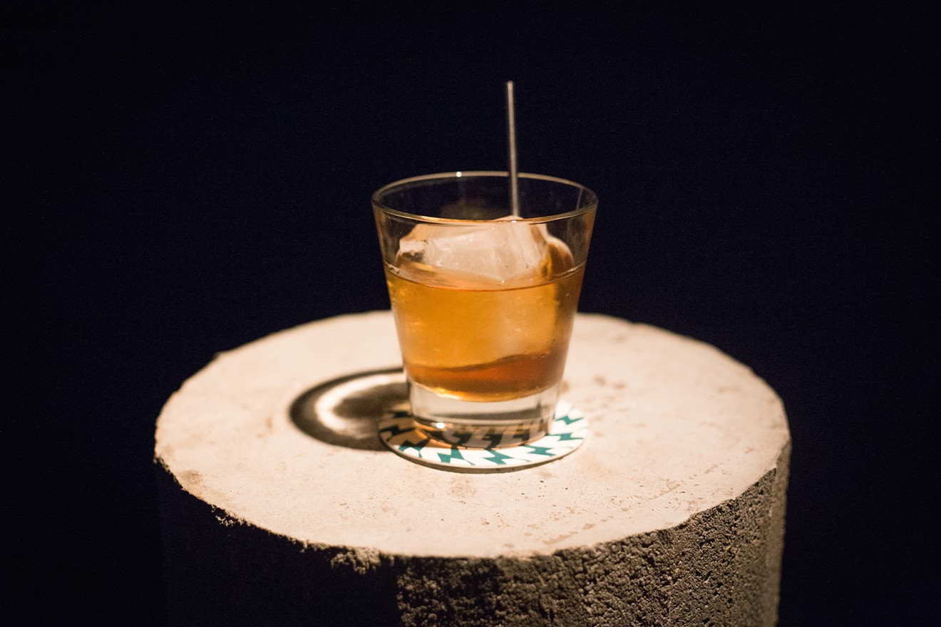 "Eostre, the Anglo-Saxon goddess of spring, was celebrated with the birch tree," Midnight Rambler says of this esoteric new cocktail.