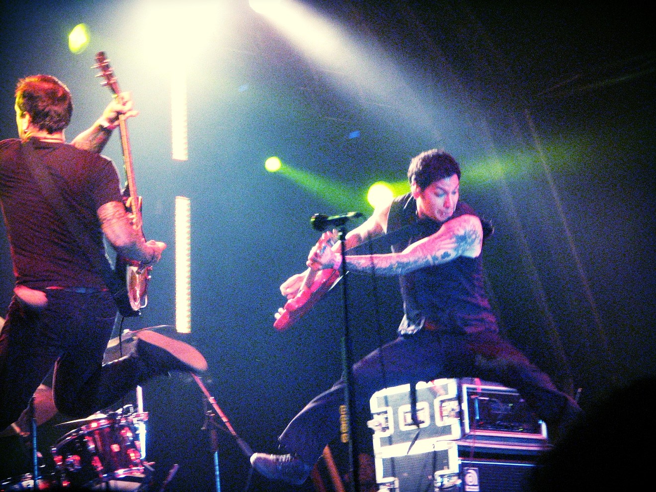 MxPX (Mike Herrera at right) in 2008.