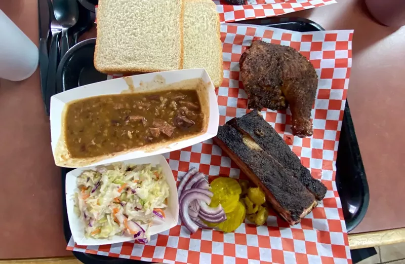Image: A two meat plate at MillsMade is $16.