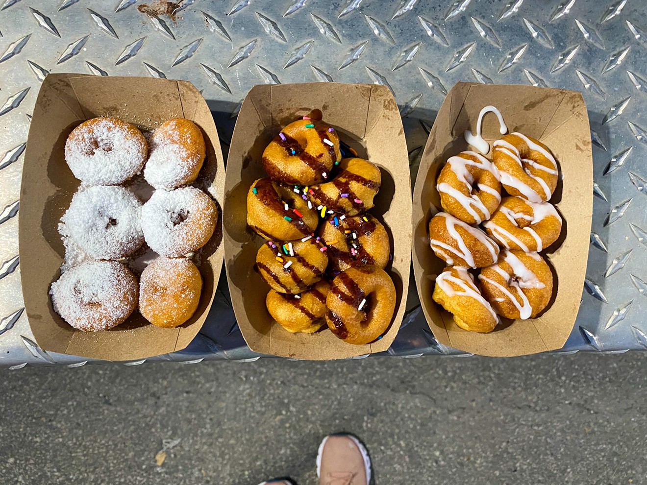 Perfect little doughnuts.