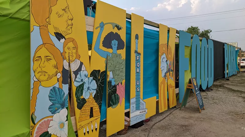 Image: The MLK Food Park was a collaboration between Better Block, dozens of community organizations and stakeholders.