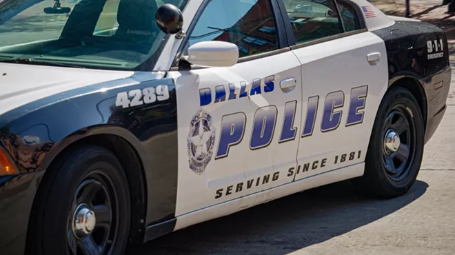 Dallas Police car