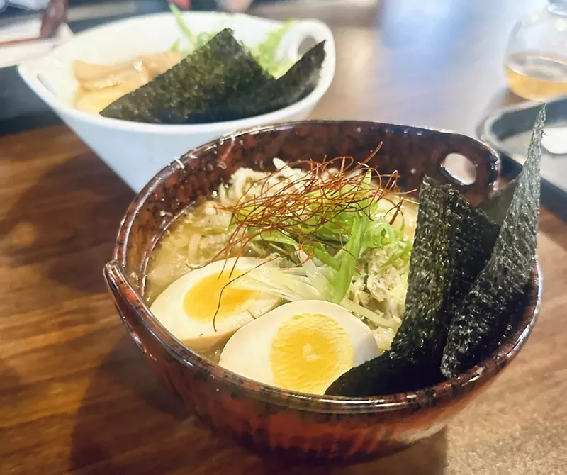 Image: We recommend the double cheese miso soup at Moriya Shokudo.
