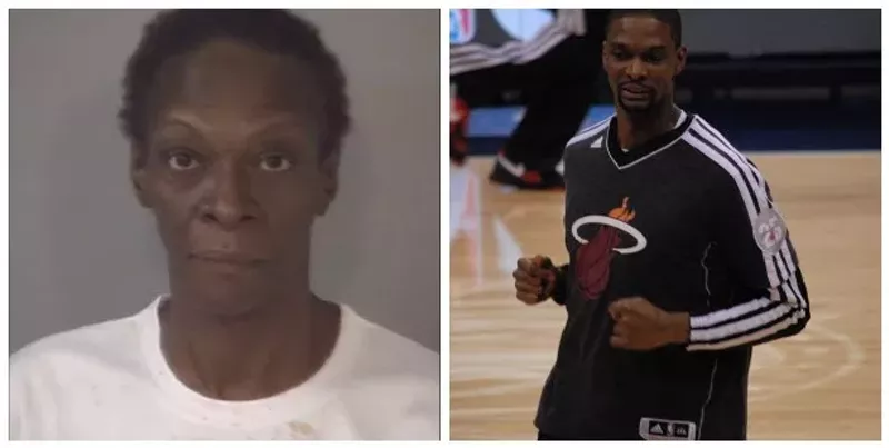 Image: Freida and Chris Bosh