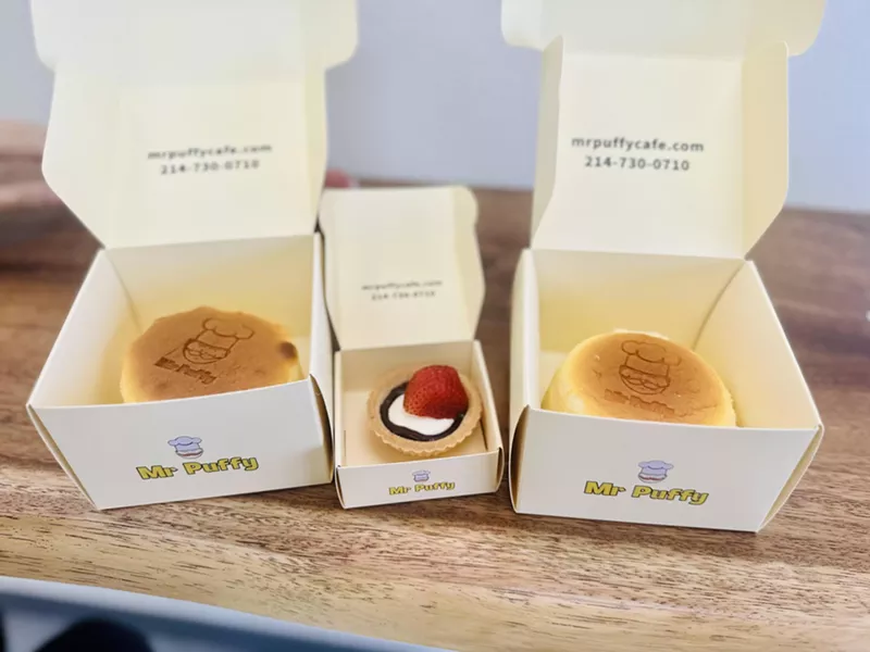 Image: Mr. Puffy makes Japanese-style cheesecakes fresh every day.