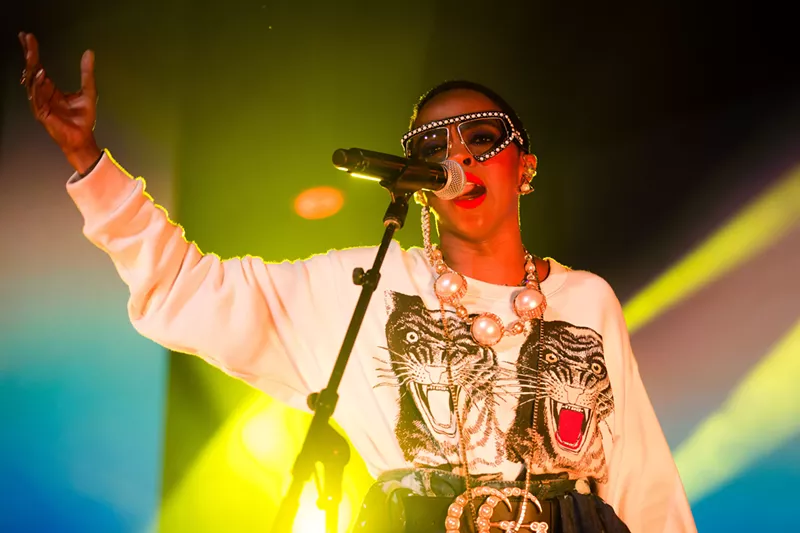 Image: Lauryn Hill proved that perfectionism sometimes pays off at Toyota Music Factory Thursday.