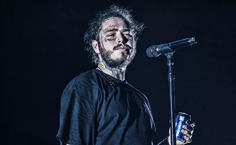 Image: Post Malone is headlining Posty Fest in November.