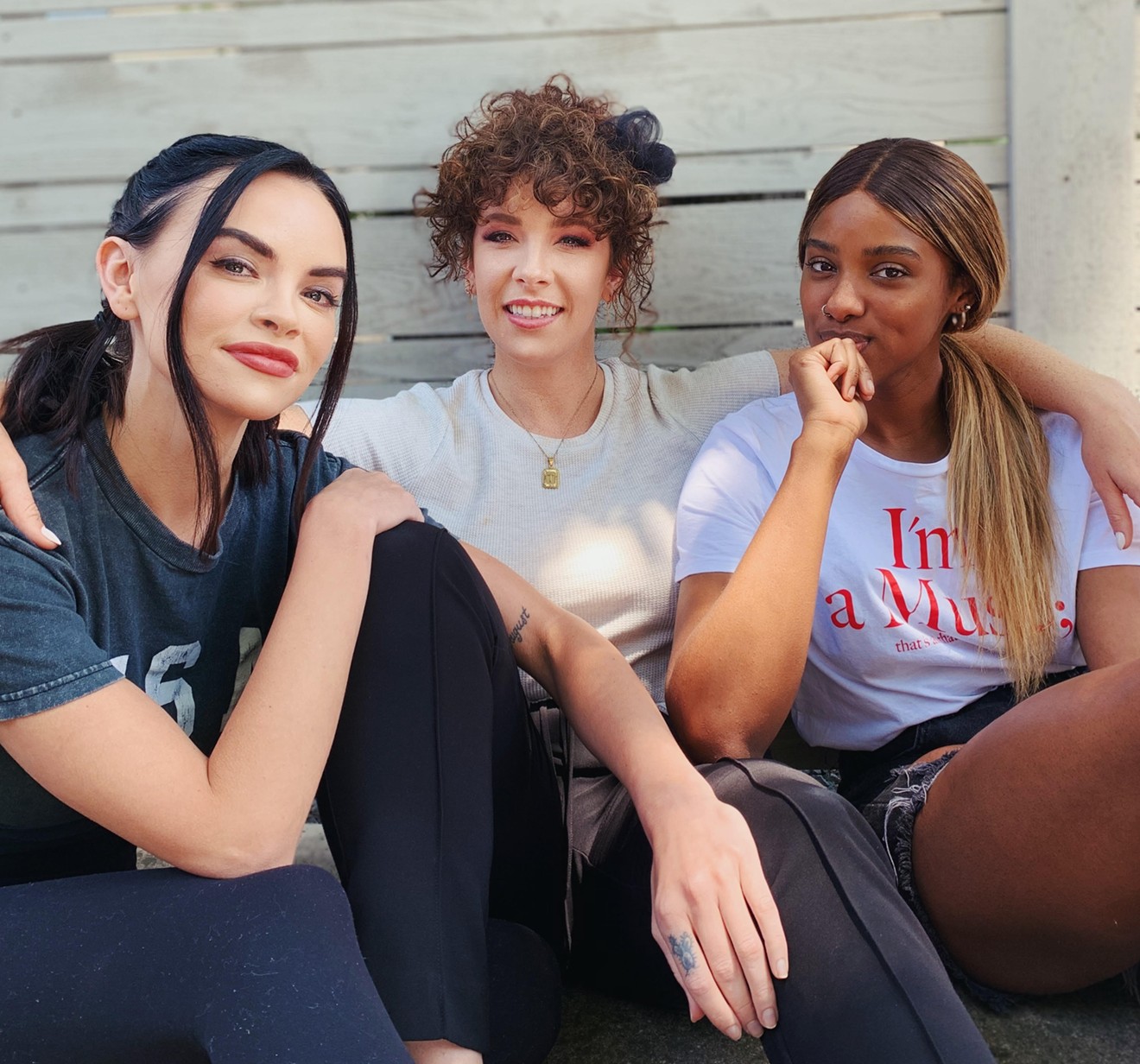 (From left) Ryan Nicolaidis, Taylor Nicks and Christy Ray pick each other's brain about mental health with a new podcast.