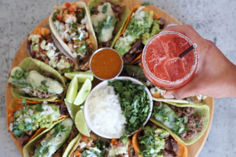 Head to Café Herrera for a party on the patio with plenty of tacos and tequila.