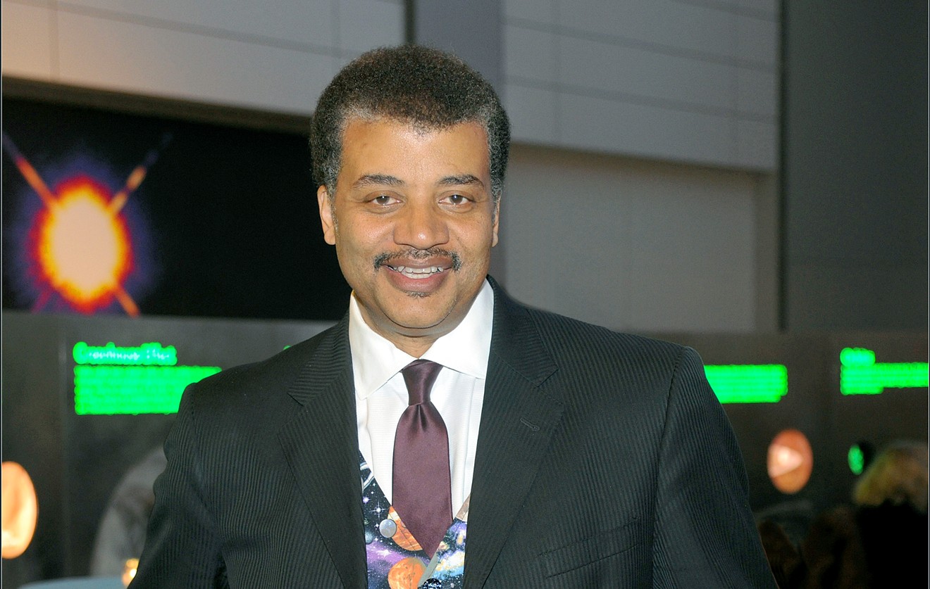 Astrophysicist, Hayden Planetarium director and StarTalk host Neil deGrasse Tyson