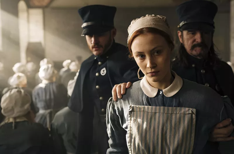 Image: As the “celebrated murderess” Grace Marks in director Mary Harron's Alias Grace, Sarah Gadon is excellent while playing the character in a variety of ages and perspectives.