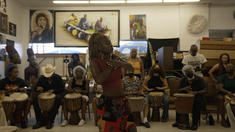 Image: The At The Pan-African Connection documentary celebrates the legacy of a longtime pillar in Dallas' Black community.