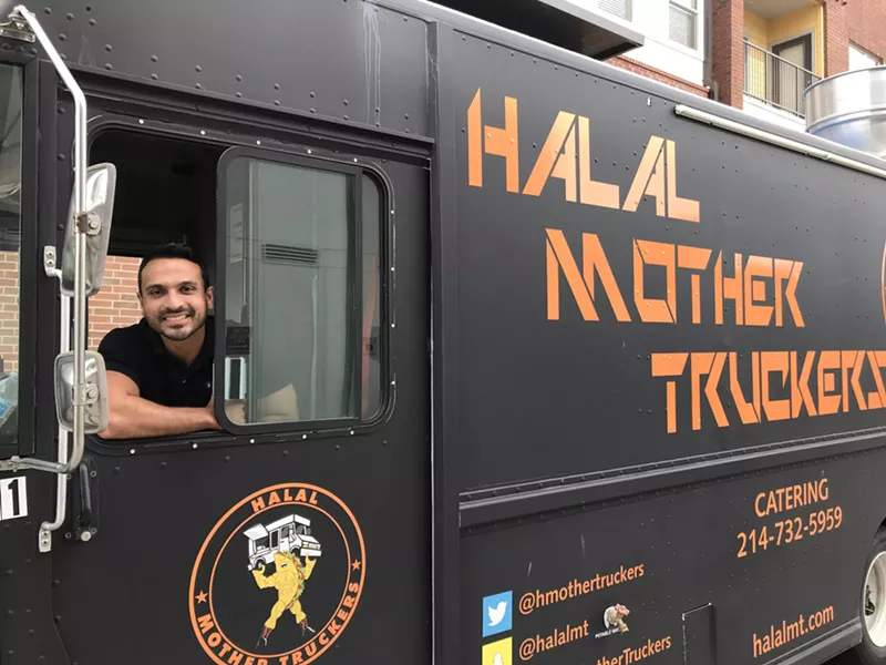 Image: Umar Baig launched Halal Mother Truckers in 2018 with interesting dishes like tikka fries and butter chicken tacos.