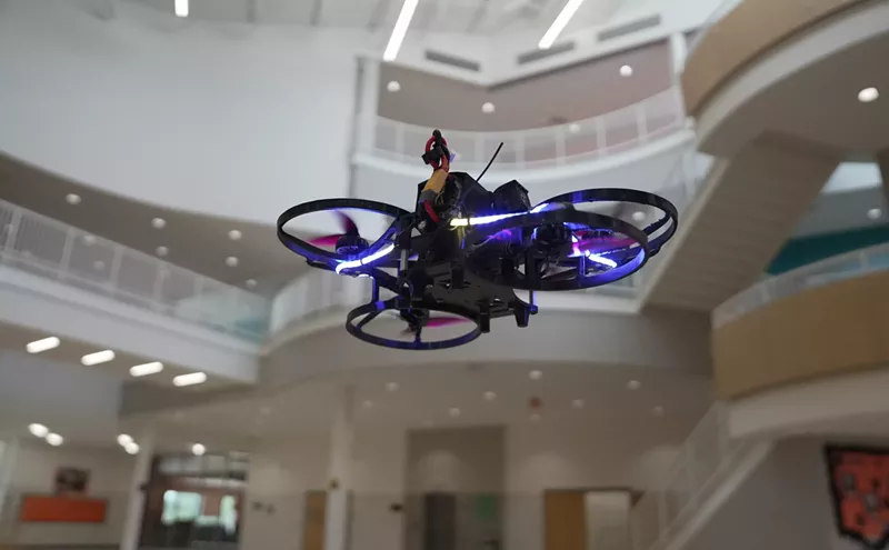 Image: Texas Schools Add Attack Drones To Protect Students