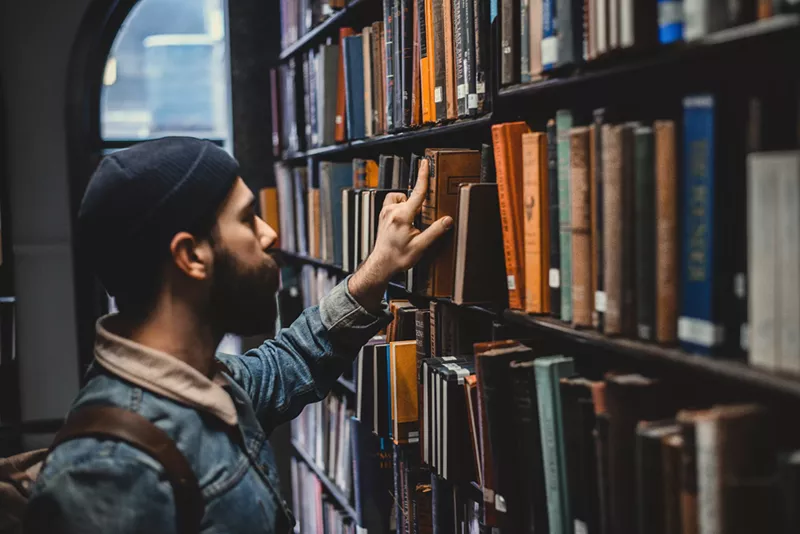 Image: Library books have become a hot topic in Texas.