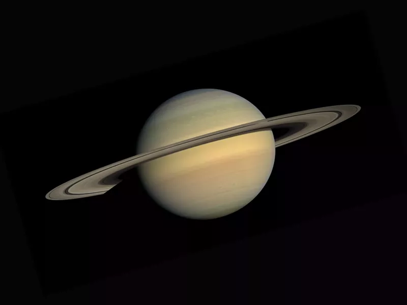 Image: Saturn is one of the planets that can be viewed from Earth.