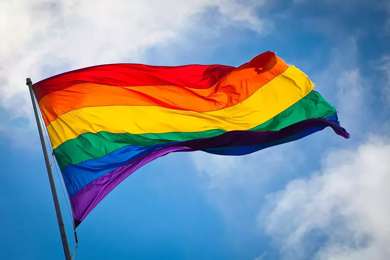 Image: The new bill bans all flags, except for 12 exceptions, including college flags, military flags, political subdivision flags and state and national flags. It would ban the Pride flag, though.