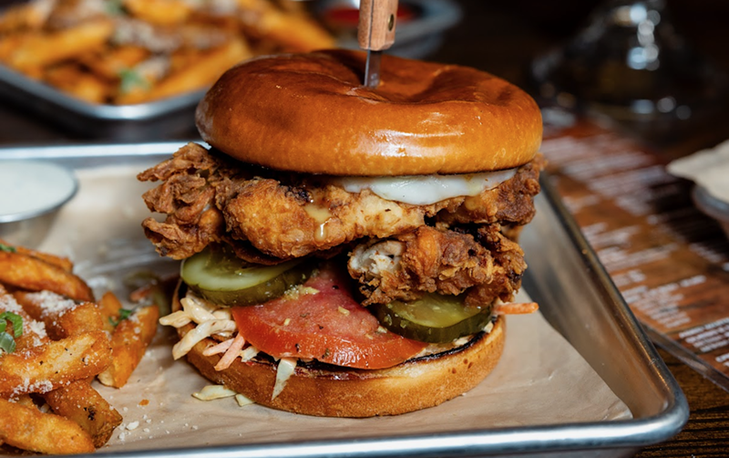 Image: chicken sandwich