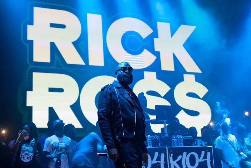 Image: Rick Ross has a lot to celebrate right now, but he focused on living up to his "Bawse" reputation last night at Gas Monkey Live!