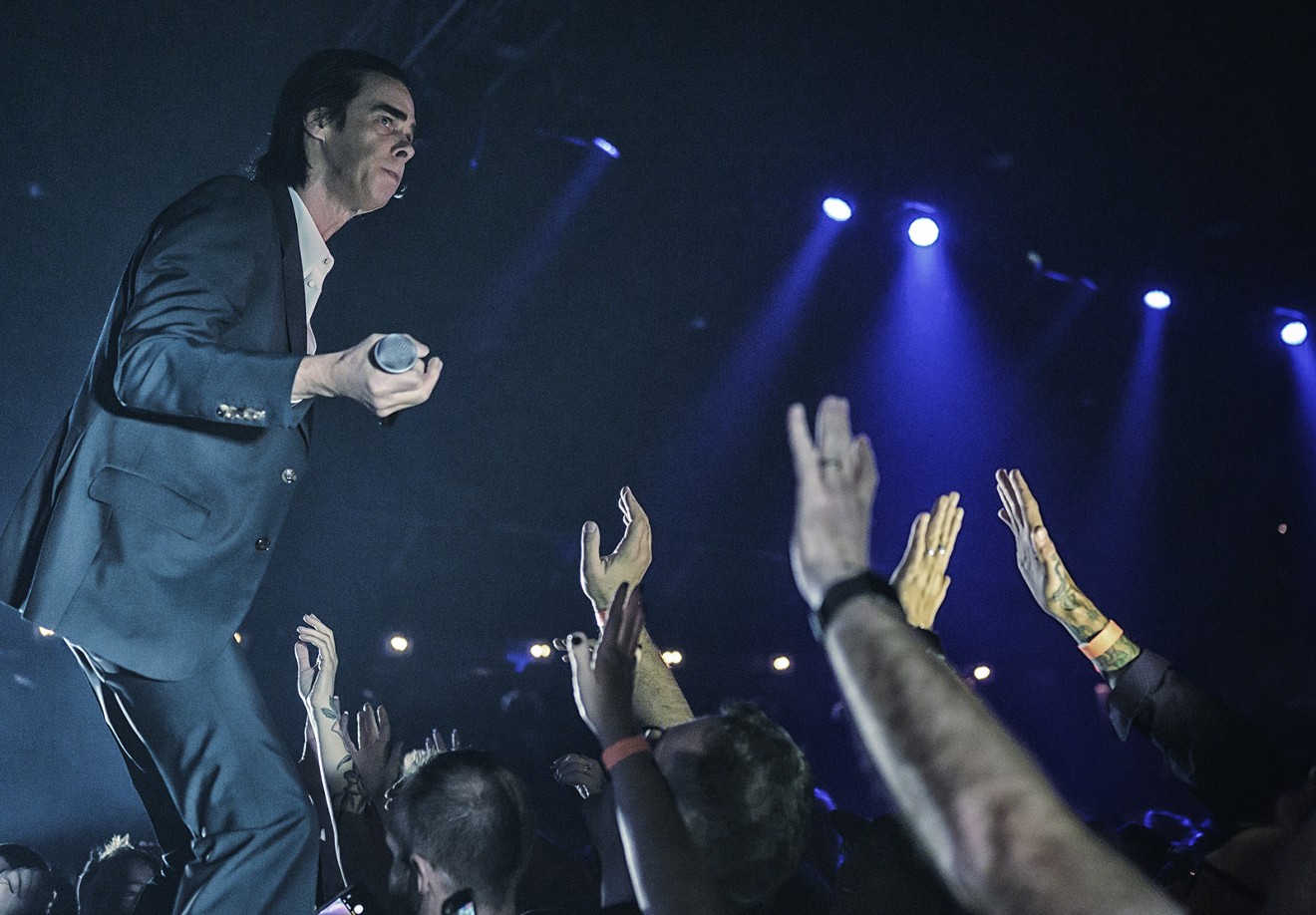 Nick Cave & The Bad Seeds performed Tuesday night at The Bomb Factory.