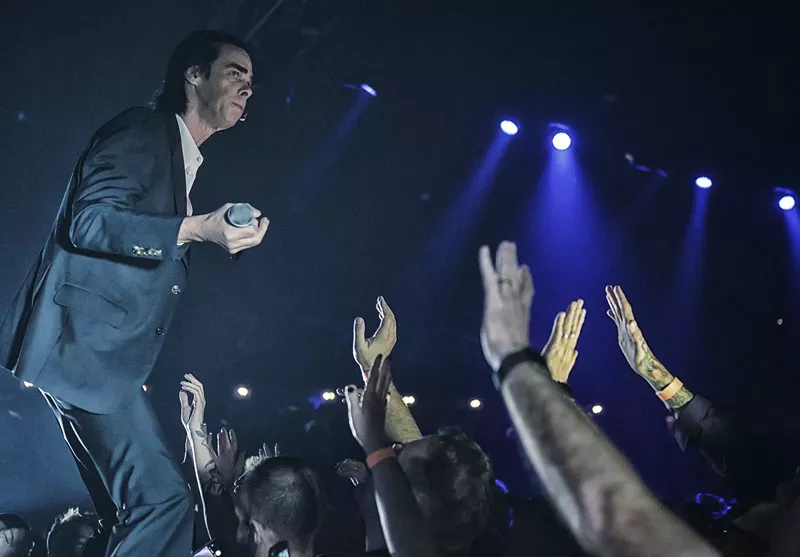 Image: Nick Cave & The Bad Seeds performed Tuesday night at The Bomb Factory.