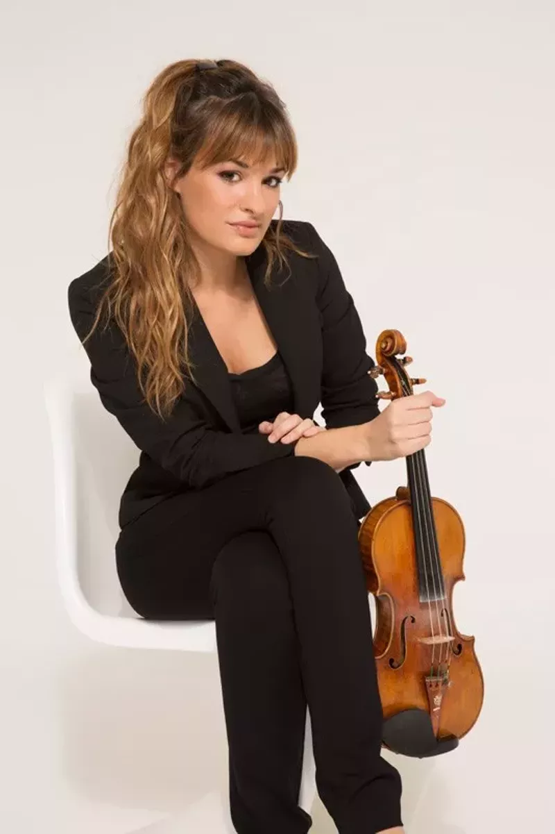 Image: Nicola Benedetti became the first solo British violinist to break the Top 20 Official U.K. Albums Chart since the 1990s.