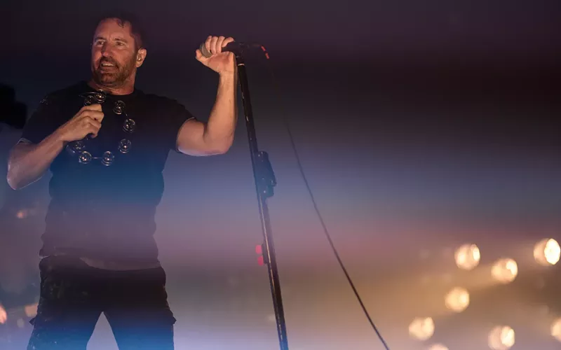 Image: Nine Inch Nails performed in Irving on Tuesday night.