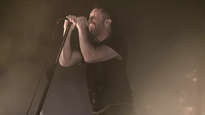 Nine Inch Nails at Toyota Music Factory in 2018.