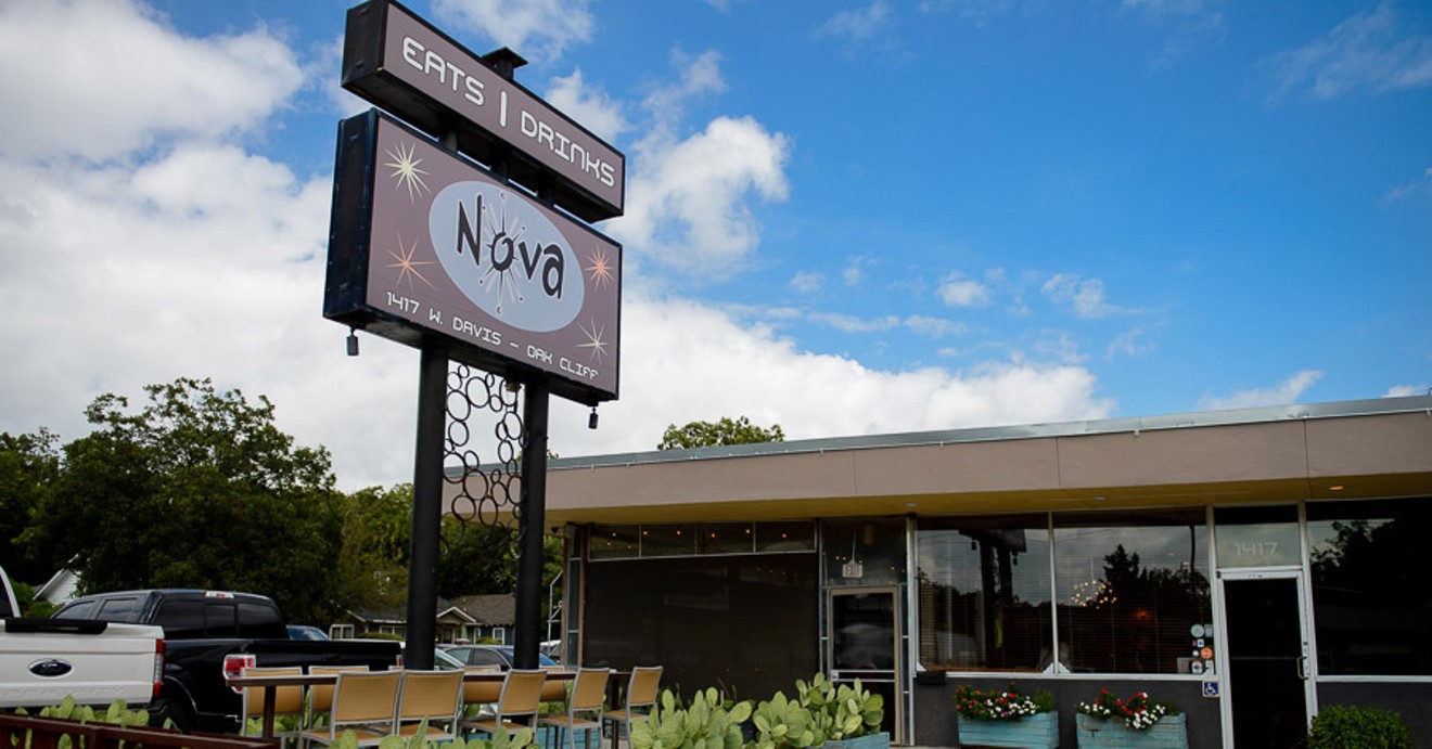 Nova is a regular spot for people who live around West Davis Street.