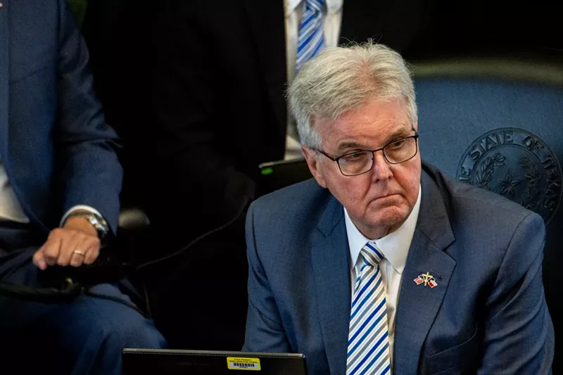 Image: We can't help but wonder how many phone calls Texas Lt. Gov. Dan Patrick's office has received today about genital photography,