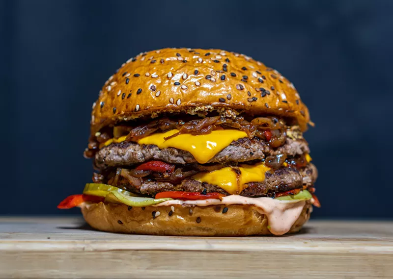 Image: President Joe Biden doesn't want to take your burgers.