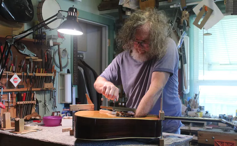 Image: No Strings Unattached: The Story of Little D Guitars’ Master Luthiers