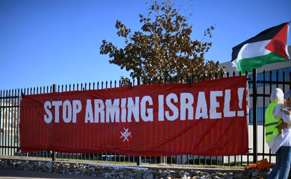 Image: North Texas Activists Face Hate Crime Charges, Prison Time for Anti-Isreal Graffiti