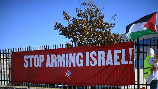 Rally for Palestine at Raytheon in Richardson