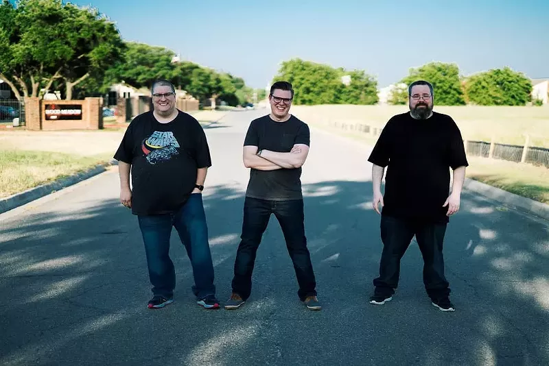 Image: Two are dads. One is not. But they all have opinions on fatherhood. From left: Galan Aldaco, Joe Shaw and John Laird.