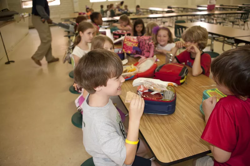 Image: school cafeteria