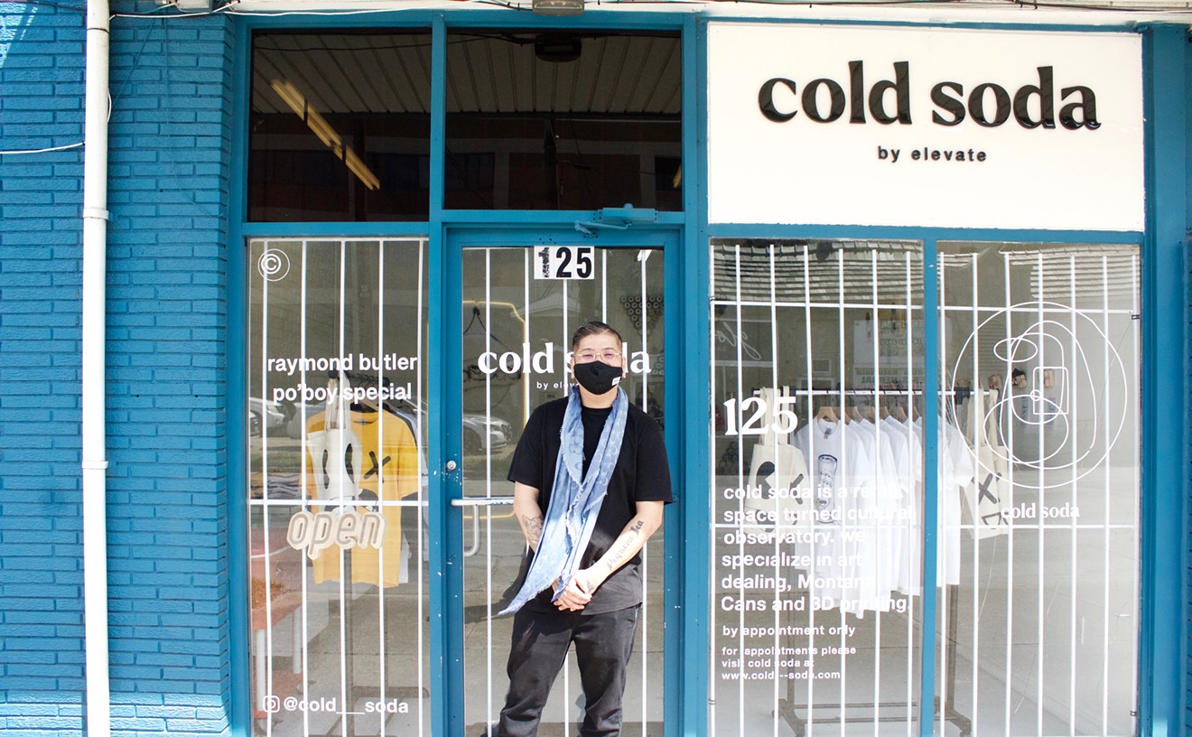 Oak Cliff's Cold Soda Gallery Is a Cool Little Island of Urban Art