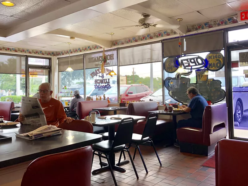 Image: In a dining scene as expensive — and trend-beholden — as Dallas, Oasis really is an oasis.