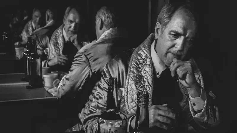 Image: Kevin Grammer plays the titular former child actor Rudy Raeburn in Ochre House's new Remember Rudy musical.