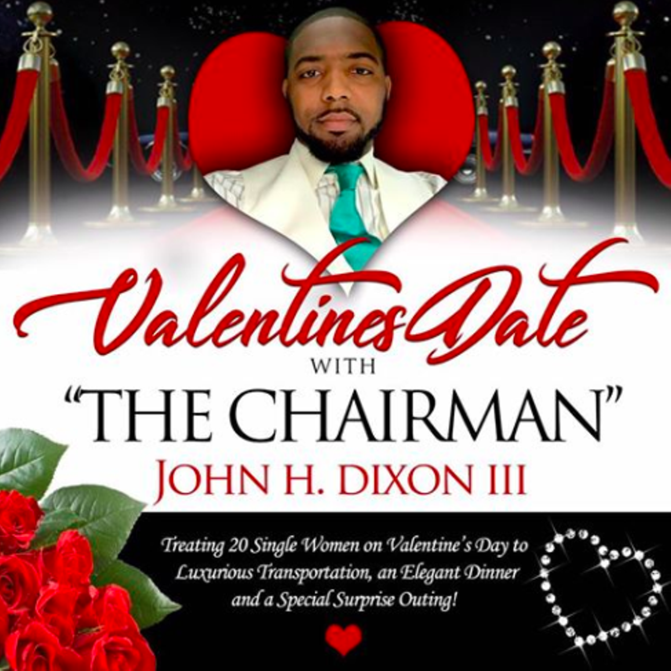One millionaire and business owner is giving back to women this Valentine's Day. With a date with him.