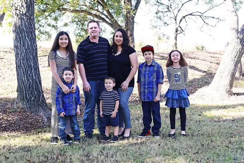 Image: Erica Tucker and her husband, Greg, have five children.