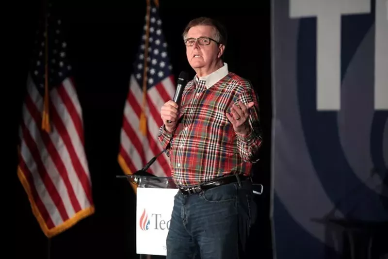 Image: Texas Lt. Gov. Dan Patrick, the reigning hegemon of the Texas Senate.
