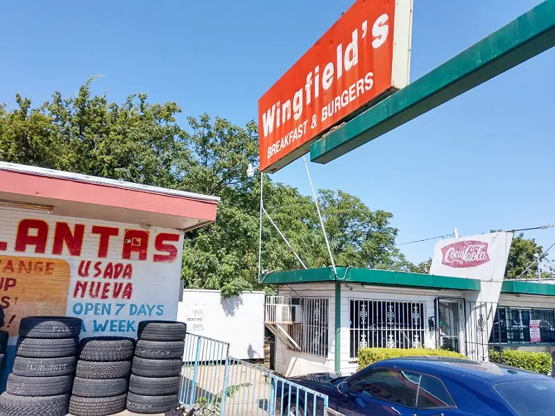 Image: Don't let this modest storefront on South Beckley Avenue fool you. Inside are some of the best burgers in town.